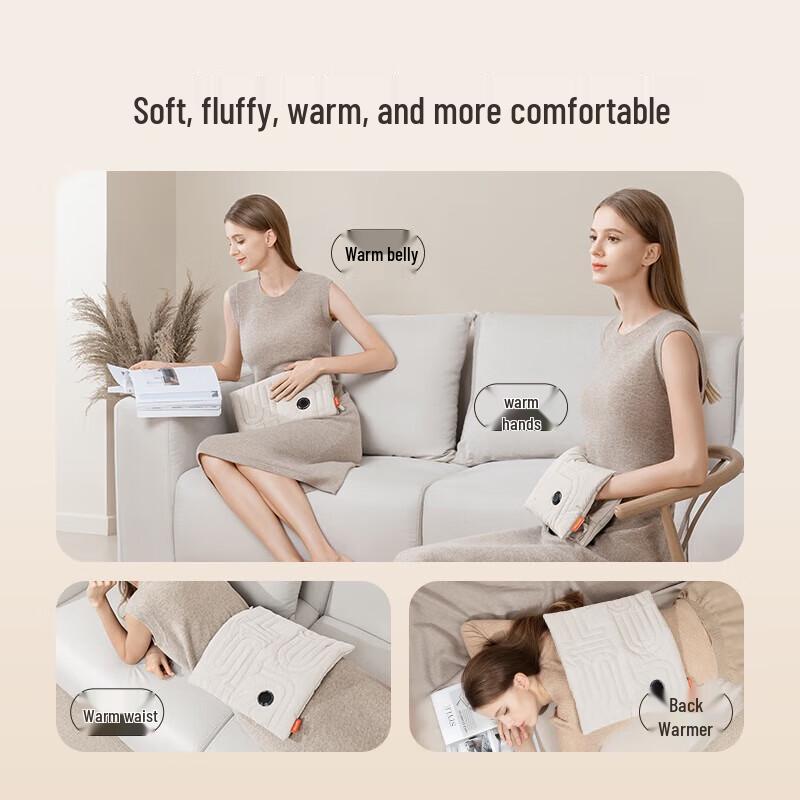 Jisulife Перезаряжаемая графеновая грелка для рук