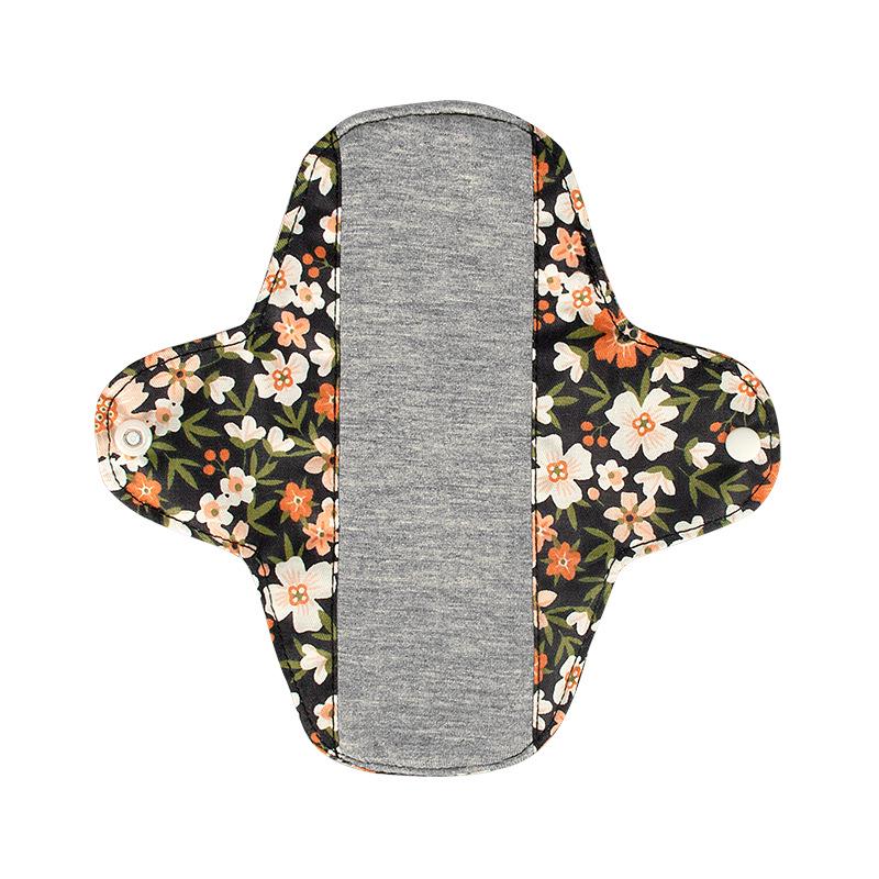 Графеновая Нескользящая Многоразовая Стираемая Хлопковая Гигиеническая Прокладка 18x18 cm